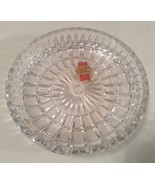 ANNA HUTTE BLEIKRISTALL 24% Lead Crystal Hand Cut Ashtray NEW with Label - £17.35 GBP