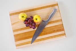 Walnut Cherry Maple 16x12x1.5 Cutting Board Charcuterie Cheese End Grain - £125.63 GBP