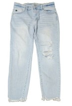 KanCan Jeans Womens Size 13/30 High Rise Ankle Skinny Distressed Light Wash - $46.52