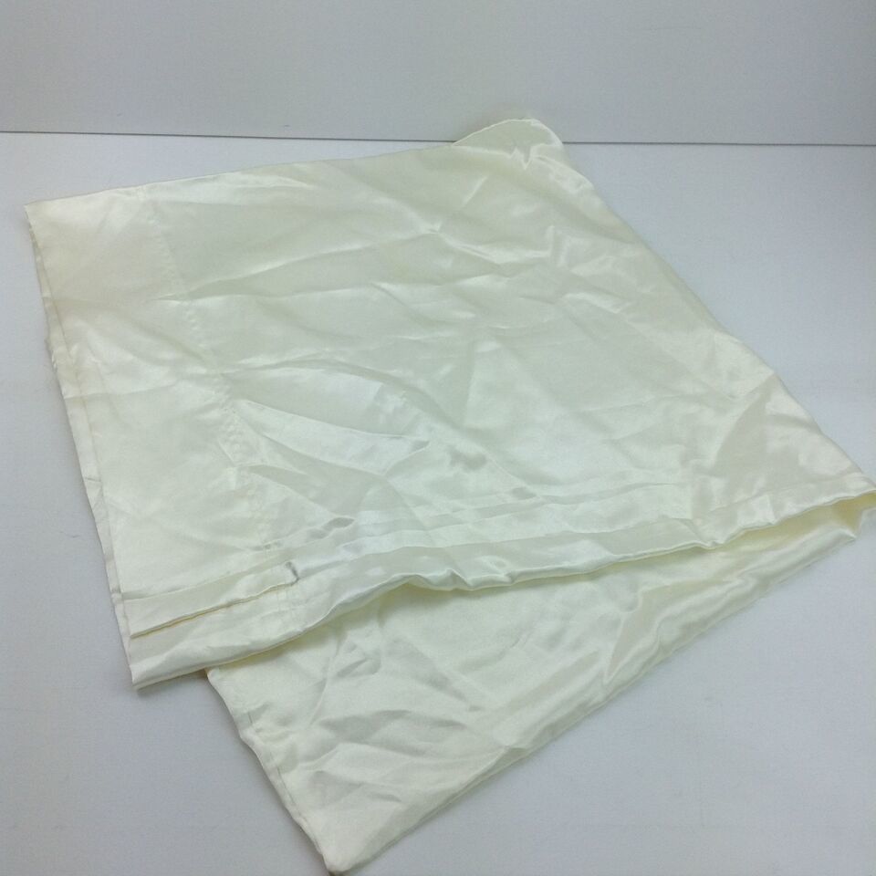Target Home Collection Ivory Satin Pillow Case 19.5" x 40" - $19.99