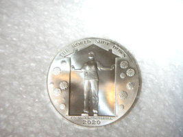 2020 Hard Times Token Daniel Carr 1oz 999 Silver Coin covid 19 Pandemic outbreak - £59.19 GBP