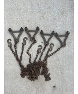 antique butcher? porch swing? brackets chains &amp; hooks - €85,11 EUR