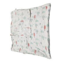 Aden Anais Teal Red Hot Air Balloons Large Muslin Swaddle Baby Blanket - €9,36 EUR