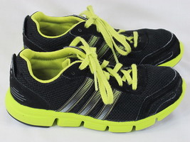 Adidas Breeze XJ Running Shoes Kids Size 3 US Near Mint Condition Black - £9.85 GBP