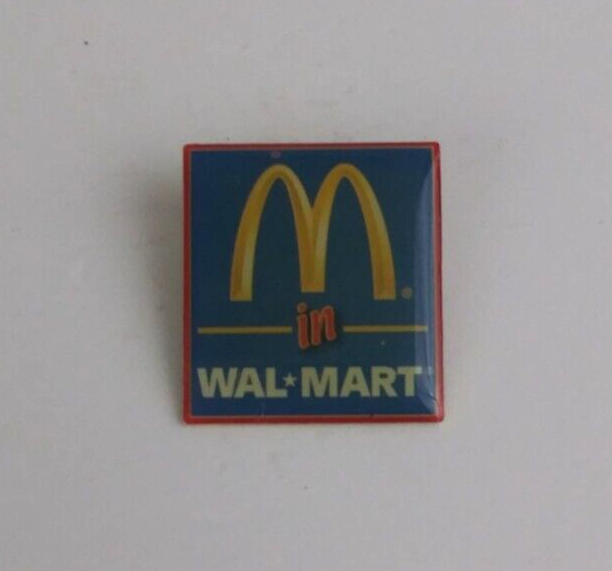2005 Golden Arches McDonald's In Wal-Mart Employee Lapel Hat Pin - $10.19