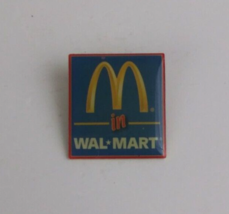 2005 Golden Arches McDonald&#39;s In Wal-Mart Employee Lapel Hat Pin - £8.07 GBP