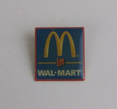 2005 Golden Arches McDonald&#39;s In Wal-Mart Employee Lapel Hat Pin - £8.00 GBP