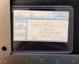 JACKSON BROWNE - VINTAGE JULY 17, 1989 CONCERT TOUR TICKET STUB - £7.86 GBP