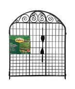 Vigoro Rockdale 43.8 in. Black Steel Fence 6 Panels Model 860404 - $110.55 CAD