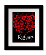 Kashmir by Led Zeppelin - Rock Music Song Lyrical Art Print, Canvas or P... - $18.81+