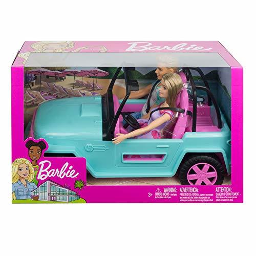 Barbie GHT35 Playset with Off-Road Vehicle and Doll, and Ken in Clothes and Acce Item image 14