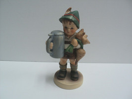 Hummel Goebel Figurine &quot;For Father&quot; Boy with Beer Stein &amp; Turnips Tmk-3 #87 - £52.93 GBP