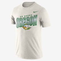 new nike Oregon Ducks Mens Football Dri-Fit cotton go ducks tee t-Shirt ... - £18.16 GBP