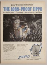 1955 Magazine Ad The Loss-Proof Zippo Lighter Bradford,Pennsylvania - £11.63 GBP