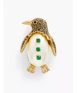 TALBOTS EMBELLISHED PENGUIN BROOCH - €17,02 EUR