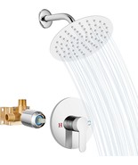 Bathroom Rainfall Shower System With Stainless Steel Metal Showerhead, A... - £51.63 GBP