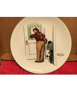 Norman Rockwell – A Helping Hand – Limited Edition Gorham Plate Collecti... - $23.38