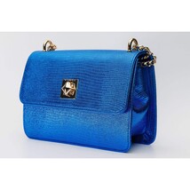 The Maple Sax Blue Leather Handbag image 6