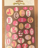 American Greetings Alphabet Stickers 10 Sheets 2 Styles *NEW/SEALED* bb1 - $5.99