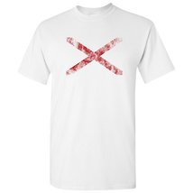 UGP Campus Apparel Alabama State Flag Basic Mens T-Shirt - Small - White - £19.28 GBP