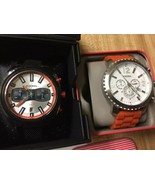 CLEARANCE SALE!FOSSIL GAGE AND DIESEL TUMBLER SPORT COMBO CHRONOGRAPH WATCH - $324.48 CAD