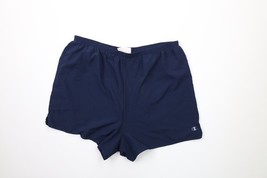 Vtg 90s Champion Mens XL Distressed Lined Running Short Shorts Navy Blue... - $29.65