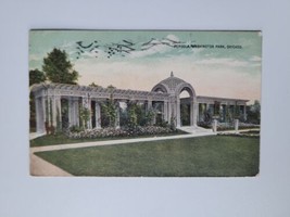 Pergola at Washington Park, Chicago Illinois IL c1914 Vintage Postcard PC - $5.45