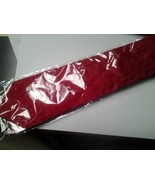 NWOT Kai Long Red Silk Tie-BRAND NEW-SHIPS SAME BUSINESS DAY - $279.97 MXN