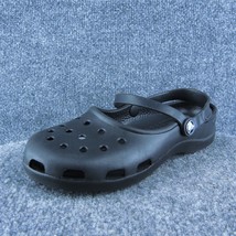 Crocs  Women Fisherman Shoes Black Synthetic Slip On Size 9 Medium - £19.62 GBP