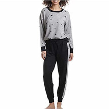 Splendid Women&#39;s Size 2X, Long Sleeve 2-PC Pajama Set, Gray Heather Stars - $23.99