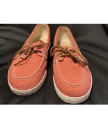 Polo Ralph Lauren Sander Men’s Canvas Boat Shoes Red/Crimson Size 13D wi... - $54.88 CAD