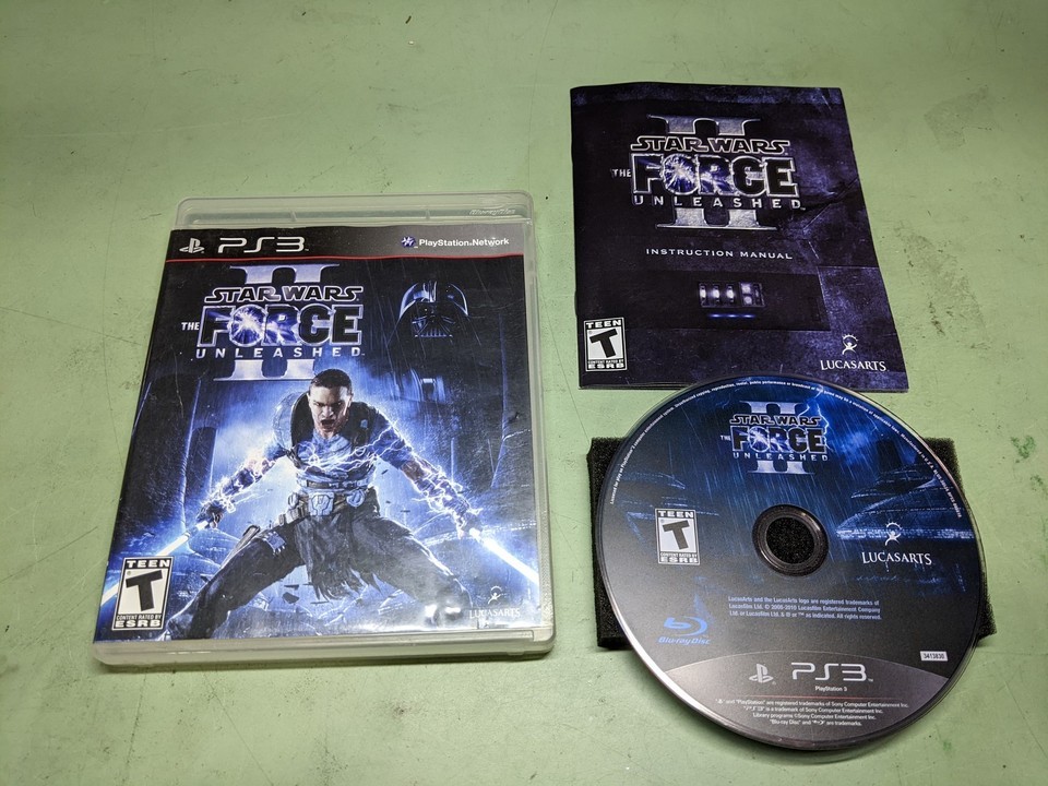 Star Wars The Force Unleashed Sony PlayStation 3 Complete in Box - $7.16