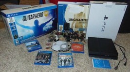 Playstation 4 Console, Guitar Hero , Disney Infinity Star Wars, 16 Video... - $593.01