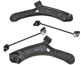 4 Pcs Lower Control Arms For Suzuki SX4 LE Ball Joints Bushings Sway Bar Link  - £124.29 GBP