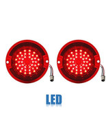 63 Chevy Impala Bel Air Biscayne Red LED Rear Tail Turn Signal Light Len... - $1,133.35 MXN