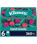 Kleenex Single-Use Disposable Paper Towels, 6 Boxes, 60 Towels Per Box (... - £23.48 GBP