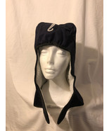 NWOT&#39;s BRONER NAVY BLUE FLAME RETARDANT COLD WEATHER HOOD w/ Reflective ... - $13.00