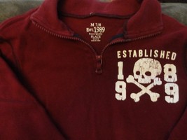 BOY/GIRL ZIP MAROON PULL OVER CHILDRENS PLACE SIZE 7/8 - $128.44 MXN