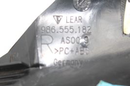97-2004 PORSCHE BOXSTER PASSENGER RIGHT SIDE A PILLAR TRIM BLACK U0255 image 11
