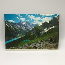Canadian Rockies Lakes In The Clouds Vintage Postcard - $7.90
