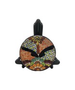 Talavera Mexican Pottery Plate Folk Art Hand Made Painted Dish 6” - $240.75 MXN