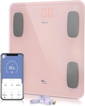 Body Fat Scale Smart Bmi Scale Digital Bathroom Wireless, Compatible (Pi... - $32.93