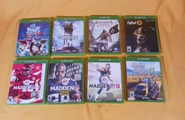 Microsoft XBOX ONE Games LOT Fallout 76, Star Wars Battlefront, Assassin... - £18.42 GBP