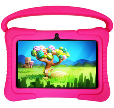 V88 PORTABLE KID Tablet 7&quot; 2gb 32gb Parental Control Google Play Android 10 Pink - £78.01 GBP