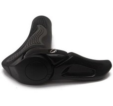 NEW 1 Pair/Set Bicycle Grip Horns Shape Aluminum Grip Cheap Free shipping DH TPR - £63.06 GBP