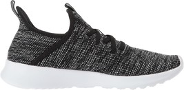 adidas Womens Cloudfoam Pure Running Sneakers from Finish Line,Black/Whi... - $85.00