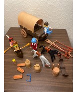 Playmobil Western Settlers Covered Wagon #3278 - Vintage complete? - £66.17 GBP