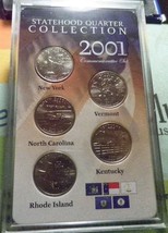 2001 - P STATEHOOD QUARTER COLLECTION - £15.67 GBP