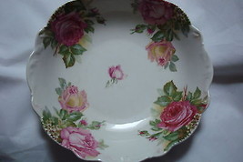 Antique Schoenberg Jhr, Bavaria, Bowl Decorated With Roses Original - £59.53 GBP