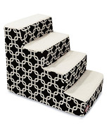 MajesticPet 4 Step Links Sherpa Pet Stairs Black - $115.72